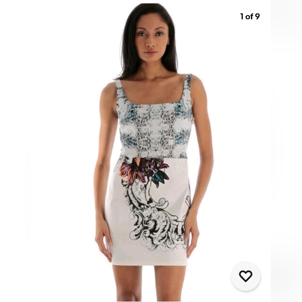 Elie Tahari Kathy Sea Splash Dress size 6